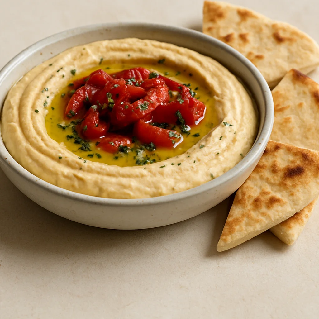 Roasted Pepper Hummus